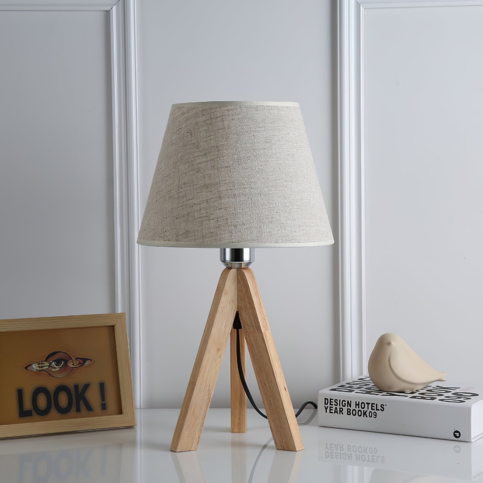 modern-lifland-ash-wood-table-lamp-with-white-fabric-shade-for-bedside-lighting-and-contemporary-decor