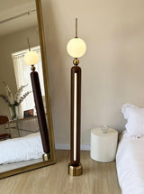 Modern Chrome Lightning Rod Floor Lamp with Slim Stainless Steel Body and Integrated LED