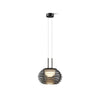 smoke-grey-wavy-glass-pendant-light-with-dual-layer-integrated-led