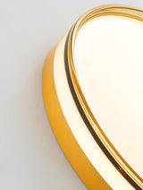 Modern Scandinavian Round LED Ceiling Light with Acrylic Frame and Three Color Modes