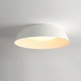 Juliven Modern LED Ceiling Light with Broad Aluminum Lampshade and Flush Mount Design
