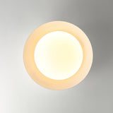 Juliven Modern LED Ceiling Light with Broad Aluminum Lampshade and Flush Mount Design