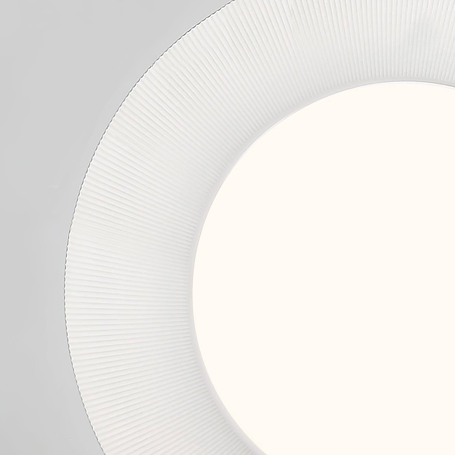 Juliven Modern LED Ceiling Light with Broad Aluminum Lampshade and Flush Mount Design