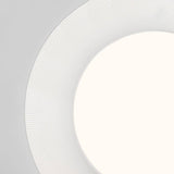 Juliven Modern LED Ceiling Light with Broad Aluminum Lampshade and Flush Mount Design