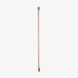 Tall Minimalist Wood LED Floor Lamp Slim Vertical Standing Light with Remote Control
