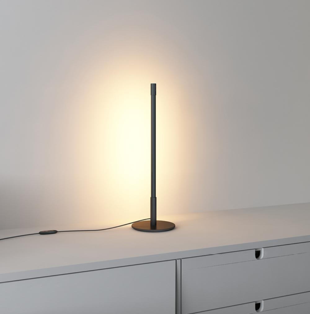 Modern Linear LED Table Lamp Minimalist Nightstand Light for Bedroom and Living Room