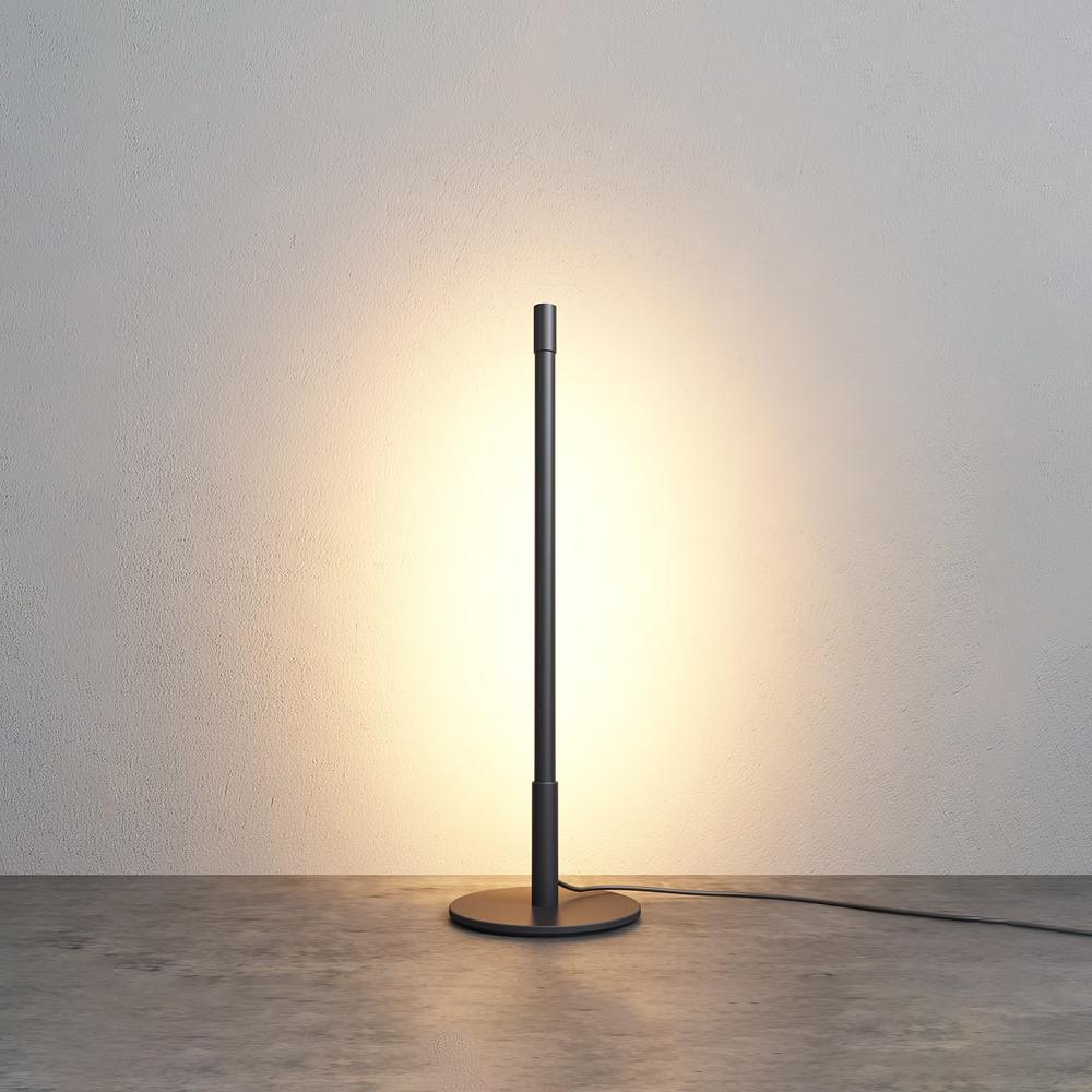 Modern Linear LED Table Lamp Minimalist Nightstand Light for Bedroom and Living Room