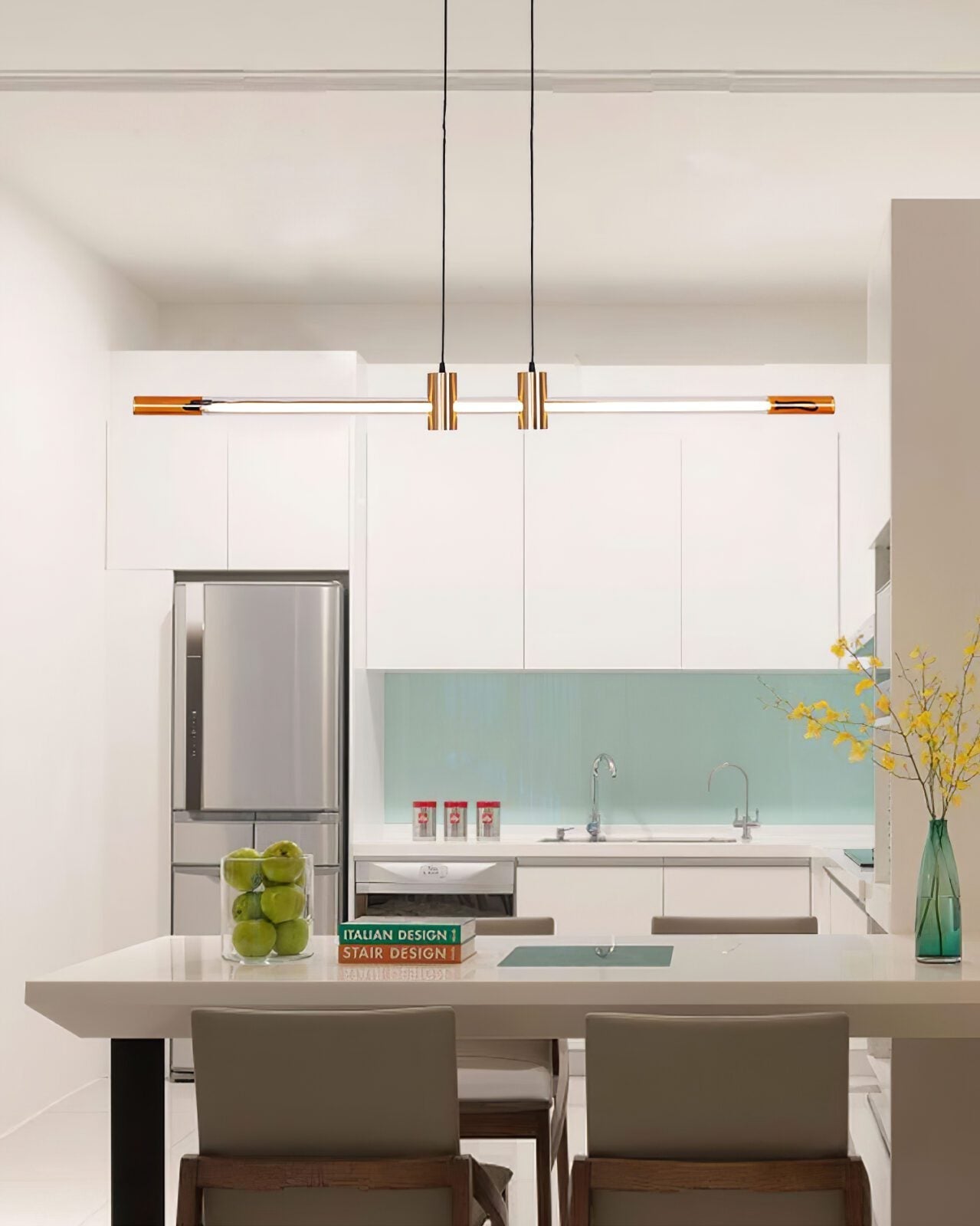 contemporary-ribbed-glass-tube-linear-led-chandelier-pendant-for-modern-dining-areas