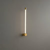 Minimalist Slim Linear LED Wall Lamp Modern Long Tube Sconce for Gallery and Exhibition