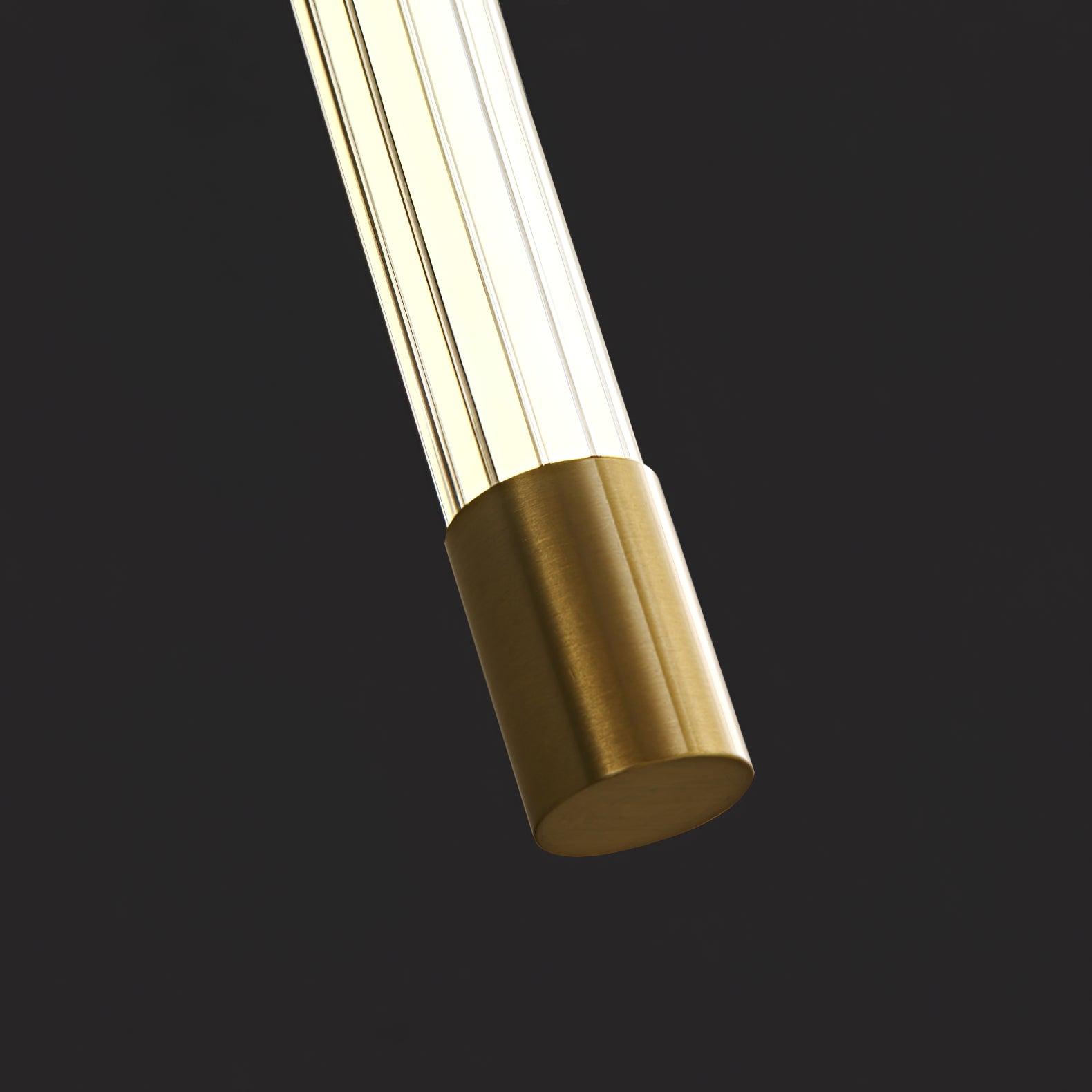 Minimalist Slim Linear LED Wall Lamp Modern Long Tube Sconce for Gallery and Exhibition