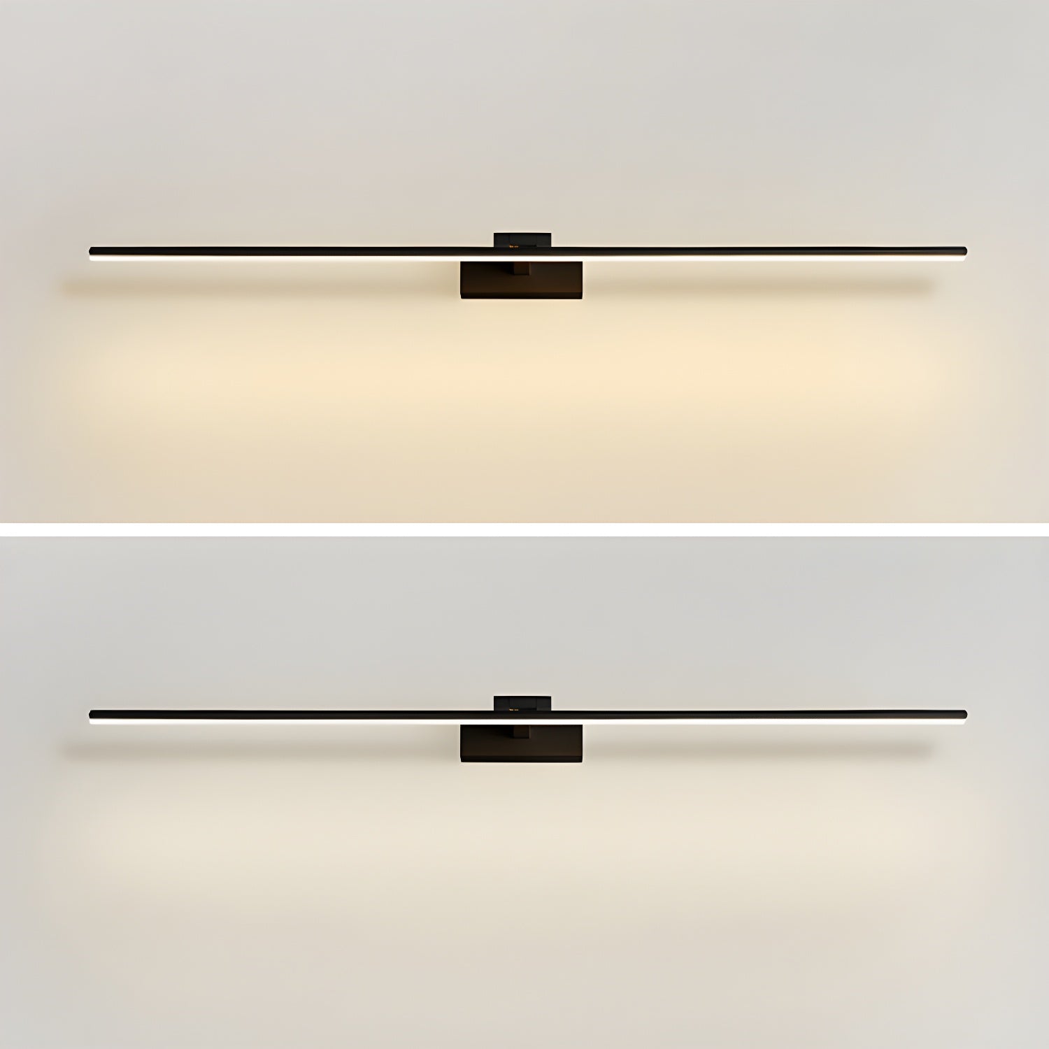 Modern Minimalist LED Linear Bathroom Vanity Wall Light Aluminum Sconce Fixture