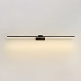 Modern Minimalist LED Linear Bathroom Vanity Wall Light Aluminum Sconce Fixture