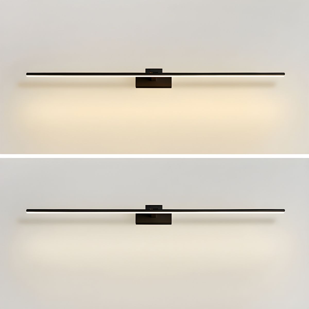 Modern Minimalist LED Linear Bathroom Vanity Wall Light Aluminum Sconce Fixture