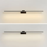Modern Minimalist LED Linear Bathroom Vanity Wall Light Aluminum Sconce Fixture