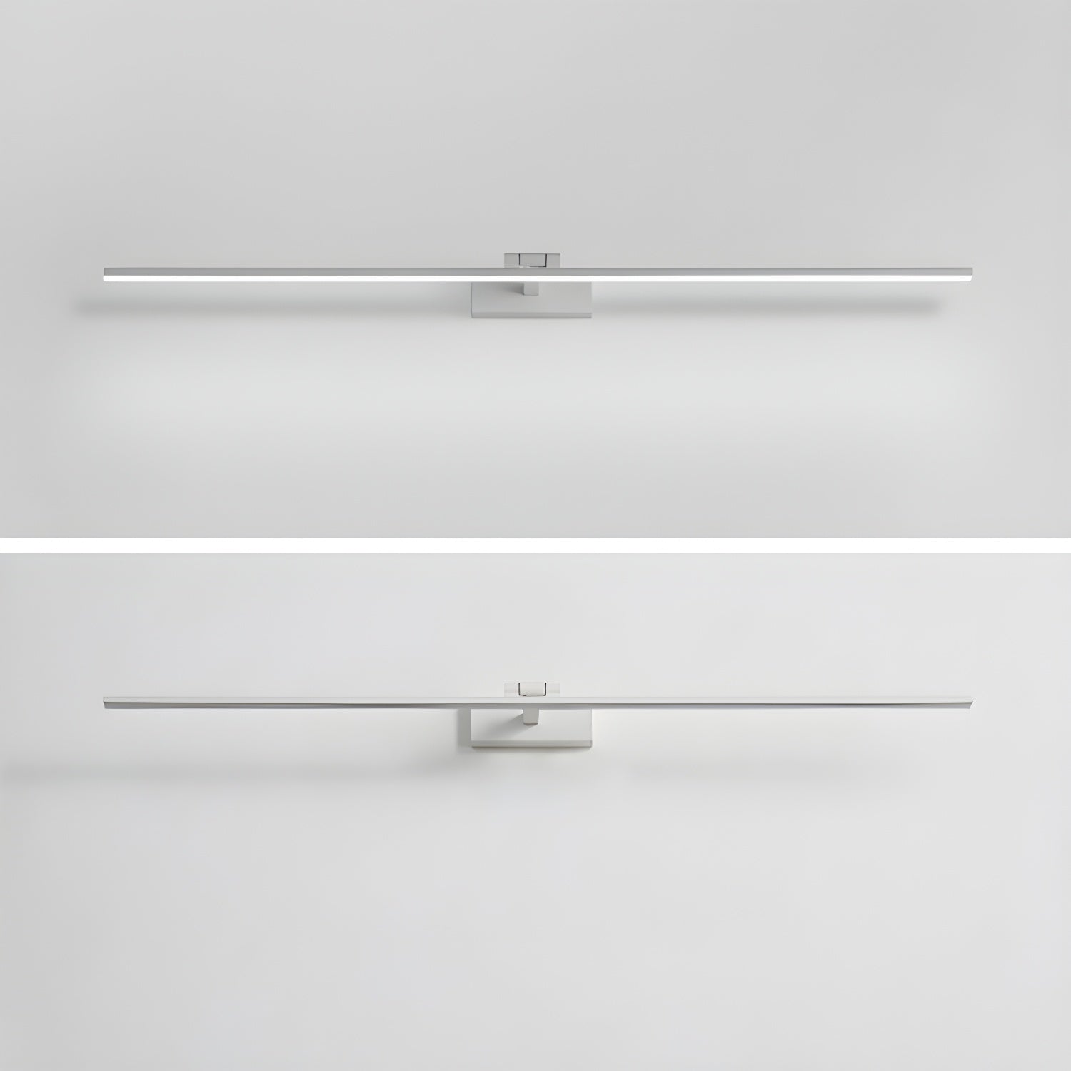 Modern Minimalist LED Linear Bathroom Vanity Wall Light Aluminum Sconce Fixture