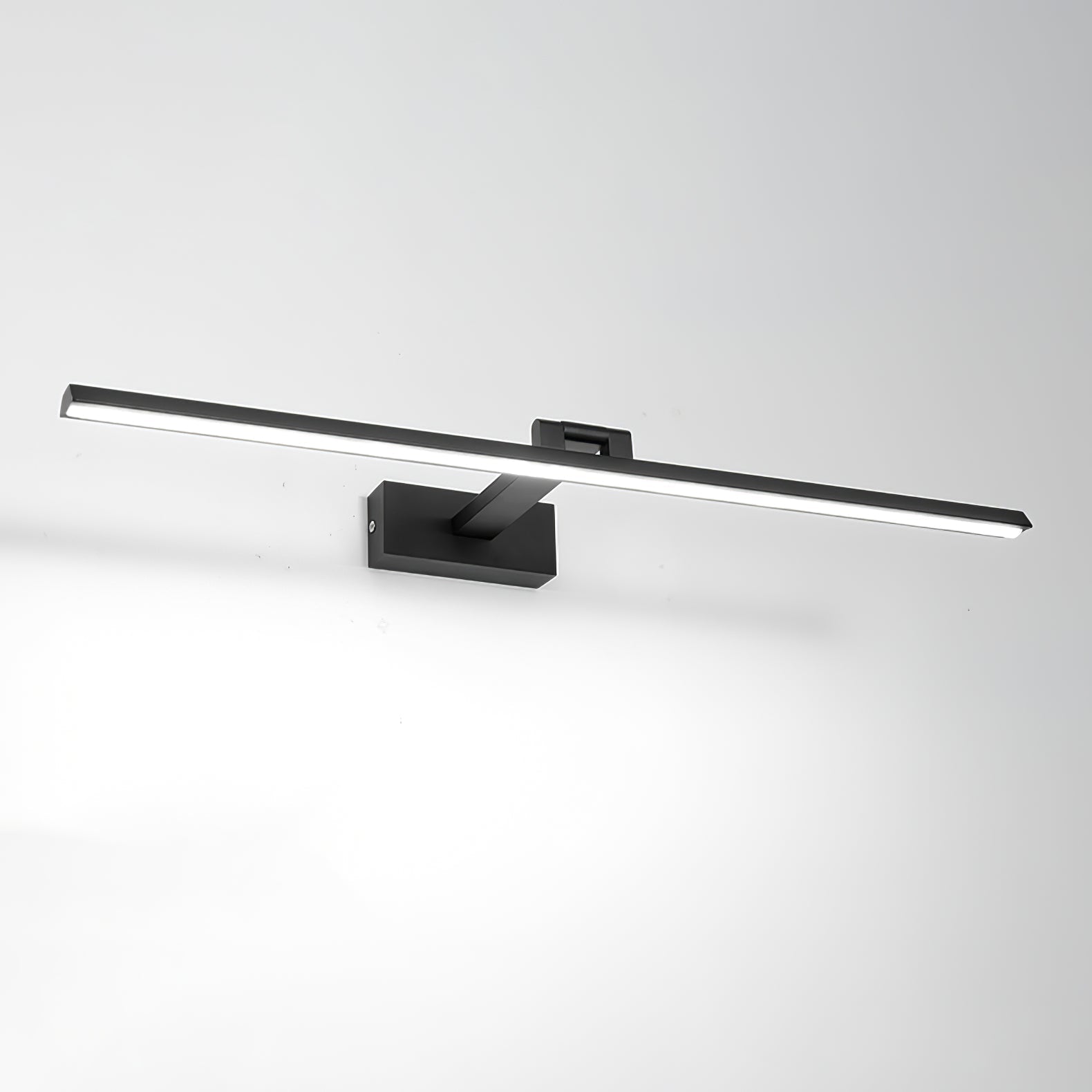Modern Minimalist LED Linear Bathroom Vanity Wall Light Aluminum Sconce Fixture