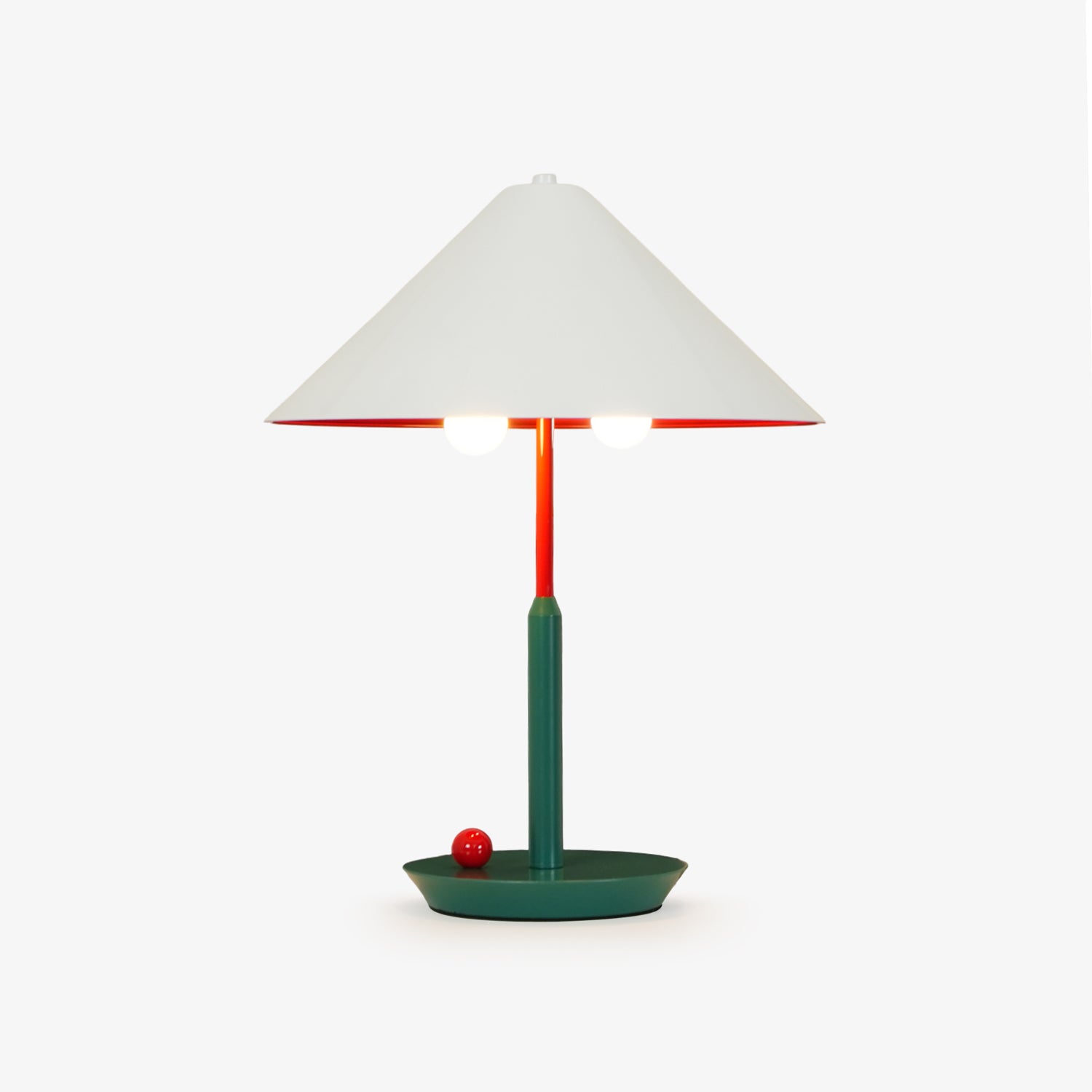 Modern Floating Style Little Eliah Table Lamp for Bedroom and Designer Nightstand Lighting