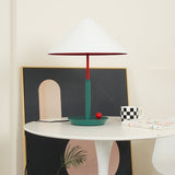 Modern Floating Style Little Eliah Table Lamp for Bedroom and Designer Nightstand Lighting