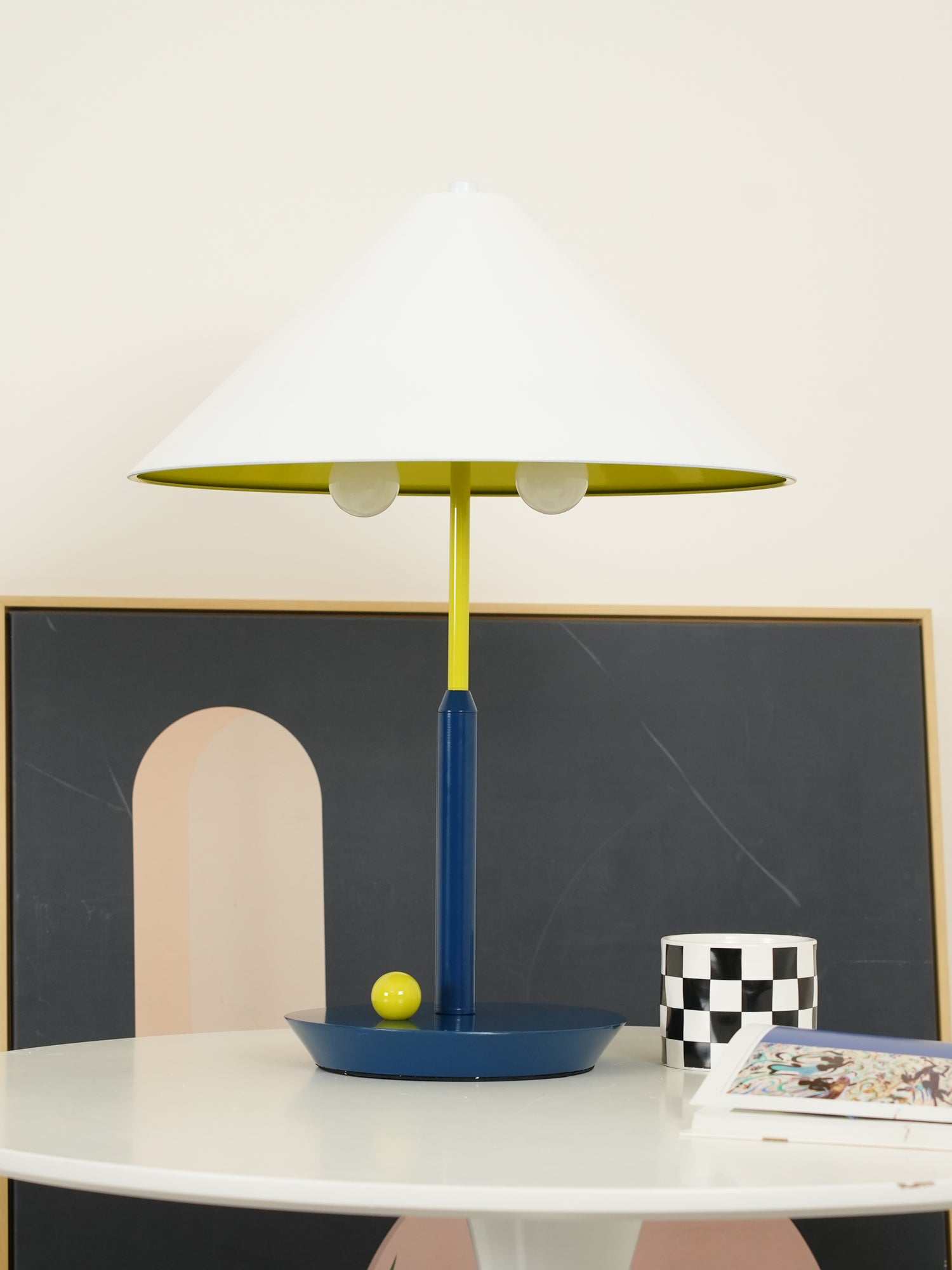 Modern Floating Style Little Eliah Table Lamp for Bedroom and Designer Nightstand Lighting