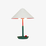 Modern Floating Style Little Eliah Table Lamp for Bedroom and Designer Nightstand Lighting