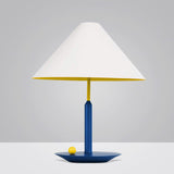 Modern Floating Style Little Eliah Table Lamp for Bedroom and Designer Nightstand Lighting