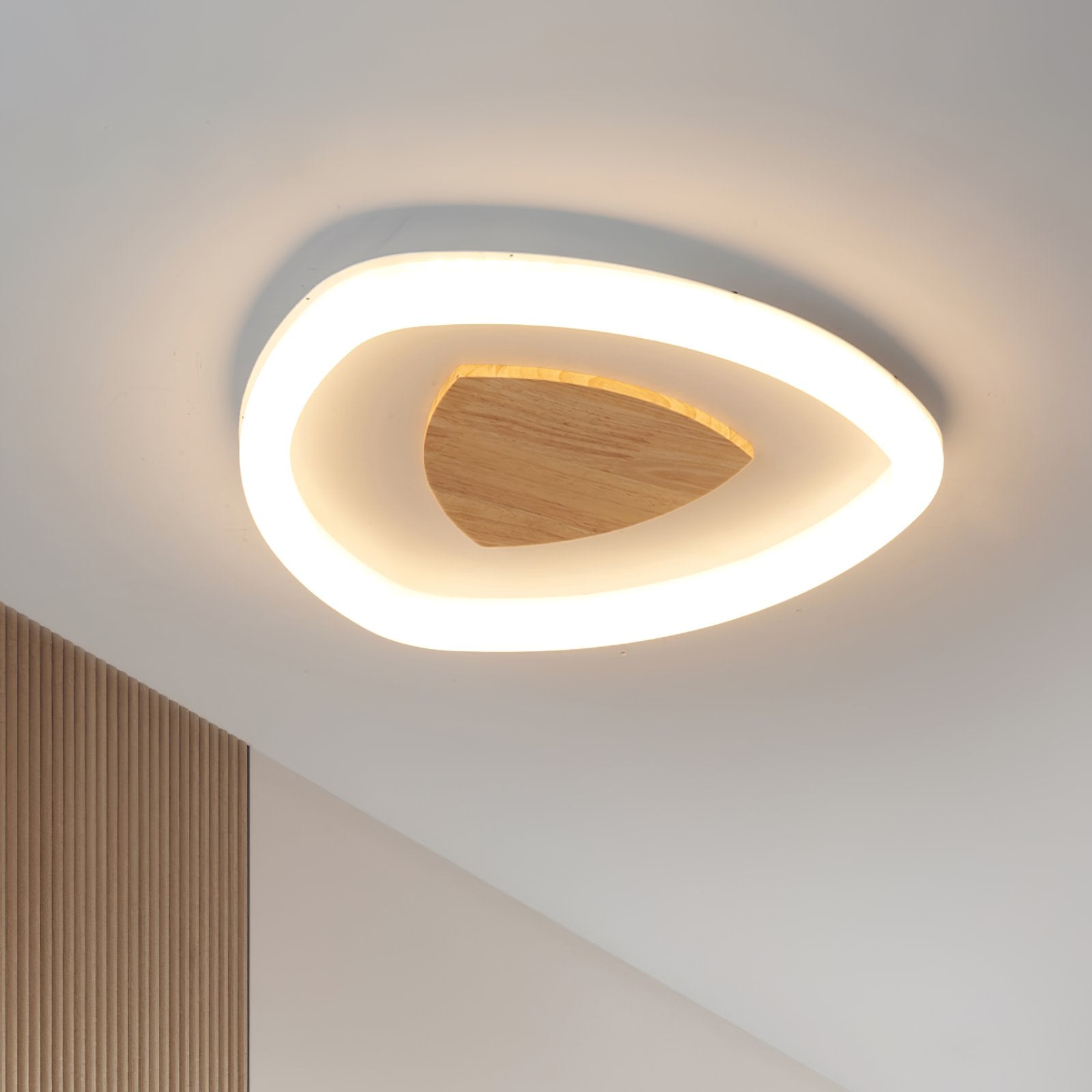 modern-triangle-wood-led-ceiling-light-geometric-flush-mount-fixture