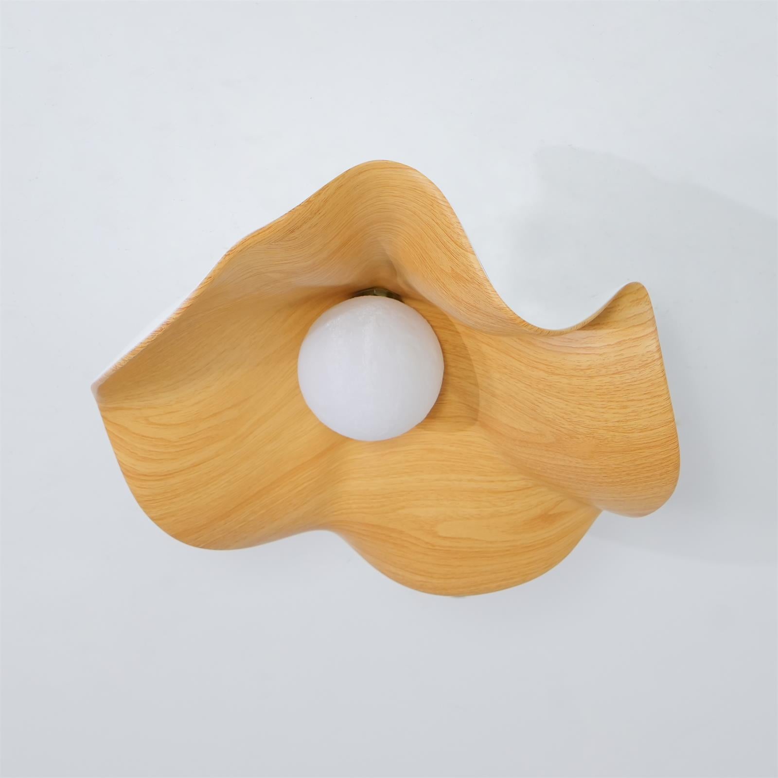 Elegant Resin Lotus Leaf Ceiling Lamp for Modern Interior Design and Ambient Home Lighting