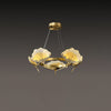 elegant-lotus-leaf-enamel-stained-glass-brass-chandelier-for-luxury-dining-and-living-spaces
