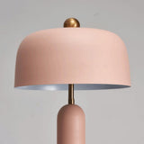 Modern Lulu Metal Bedside Table Lamp with Retro Aesthetic Design