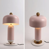 Modern Lulu Metal Bedside Table Lamp with Retro Aesthetic Design