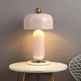 Modern Lulu Metal Bedside Table Lamp with Retro Aesthetic Design