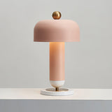 Modern Lulu Metal Bedside Table Lamp with Retro Aesthetic Design