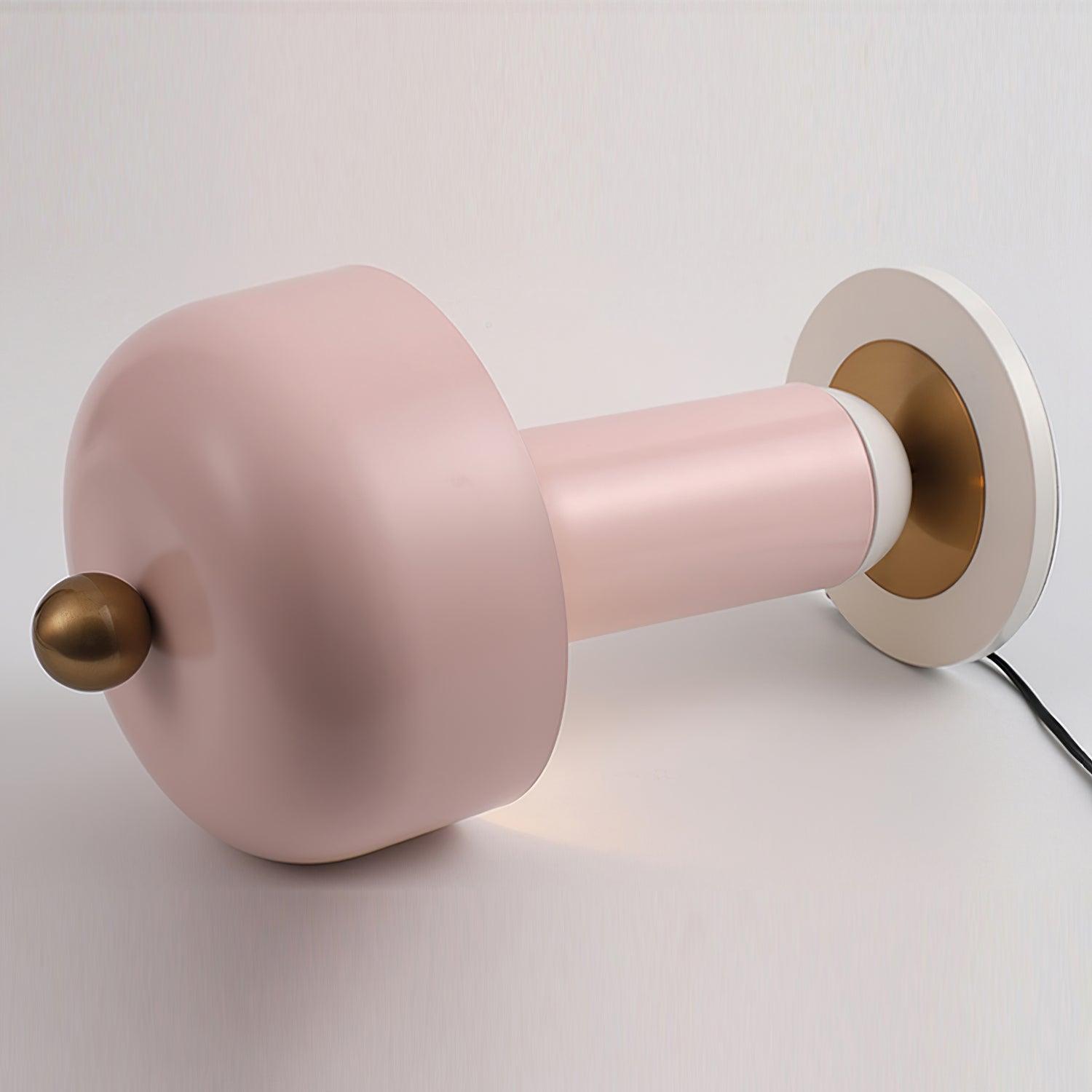 Modern Lulu Metal Bedside Table Lamp with Retro Aesthetic Design