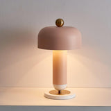 Modern Lulu Metal Bedside Table Lamp with Retro Aesthetic Design