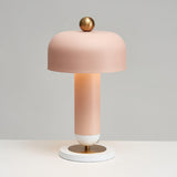 Modern Lulu Metal Bedside Table Lamp with Retro Aesthetic Design