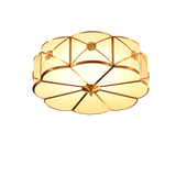 modern-brass-and-white-glass-round-flush-mount-ceiling-light-for-living-room