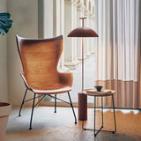 Monolith Dome Floor Lamp Minimalist Metal Standing Light for Living Room and Office