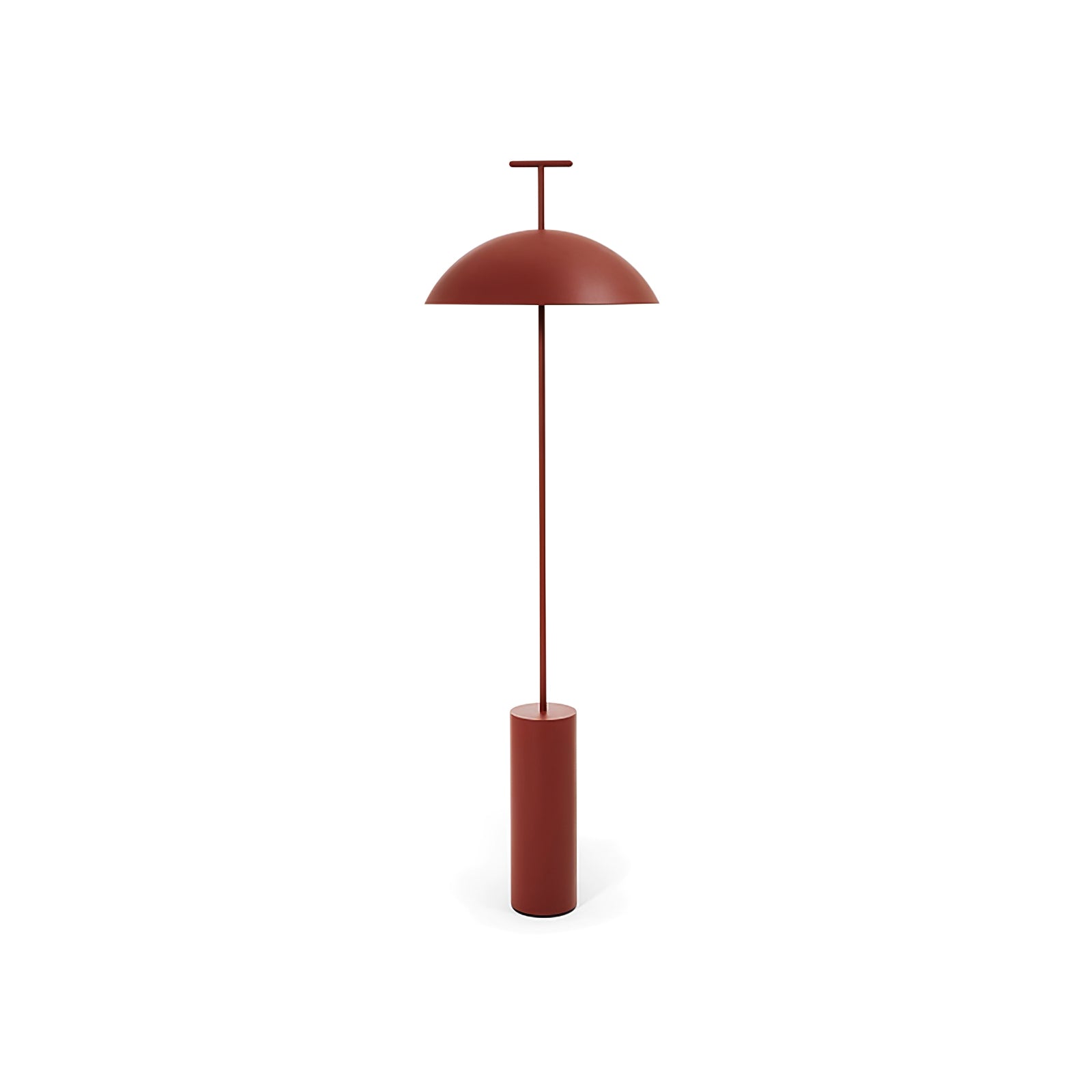 Monolith Dome Floor Lamp Minimalist Metal Standing Light for Living Room and Office