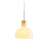 Modern Petal Glass Pendant Light Layered Floral Hanging Lamp for Living Room Dining Area