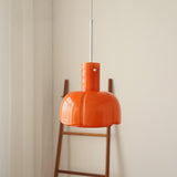 Modern Petal Glass Pendant Light Layered Floral Hanging Lamp for Living Room Dining Area