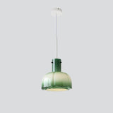 Modern Petal Glass Pendant Light Layered Floral Hanging Lamp for Living Room Dining Area