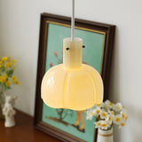 Modern Petal Glass Pendant Light Layered Floral Hanging Lamp for Living Room Dining Area