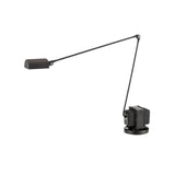 Dynamo Minimalist Adjustable LED Table Lamp Rotating Metal Desk Light for Modern Bedroom Office