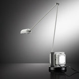 Dynamo Minimalist Adjustable LED Table Lamp Rotating Metal Desk Light for Modern Bedroom Office