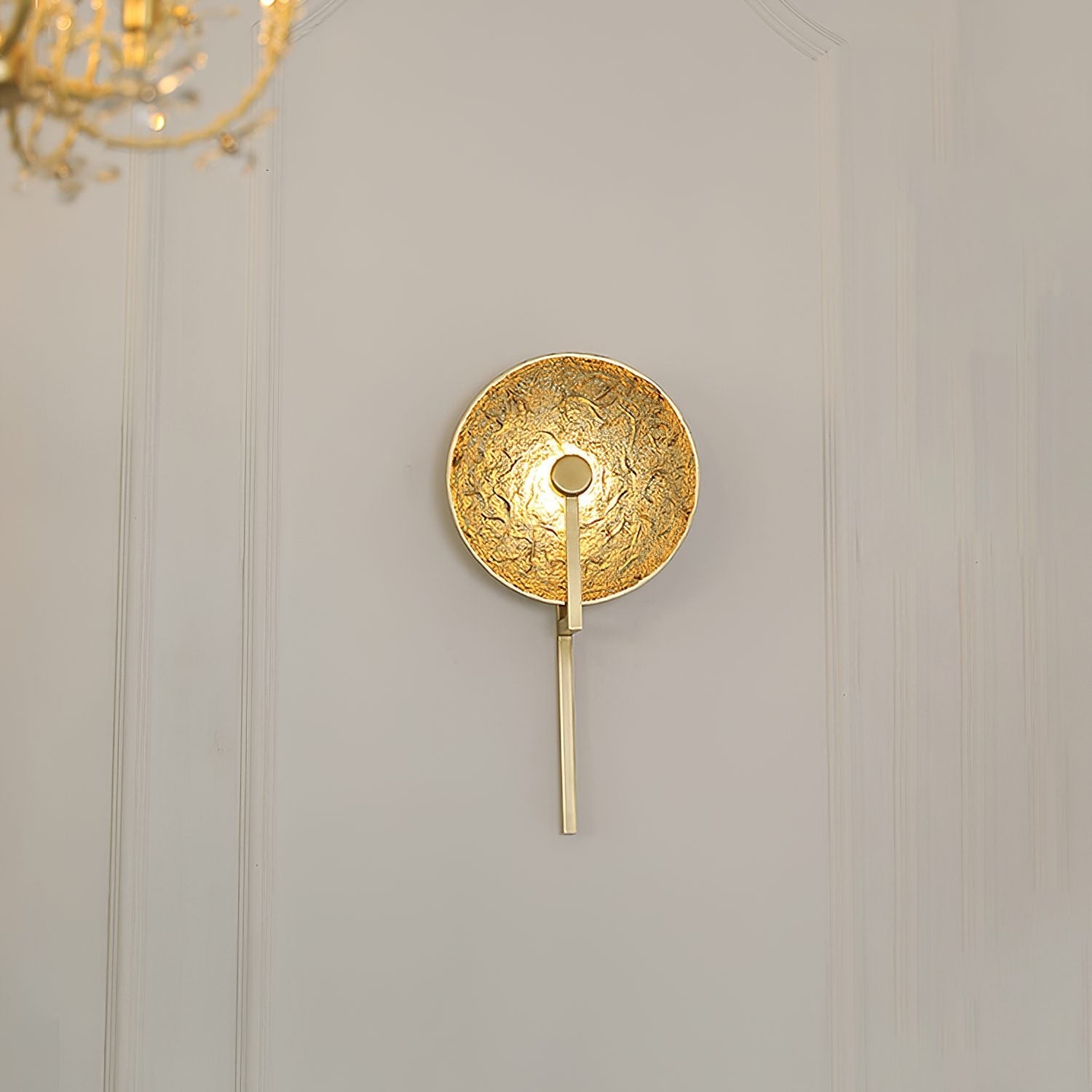handcrafted-gold-brass-lunar-surface-integrated-led-wall-sconce-lighting