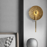 handcrafted-gold-brass-lunar-surface-integrated-led-wall-sconce-lighting