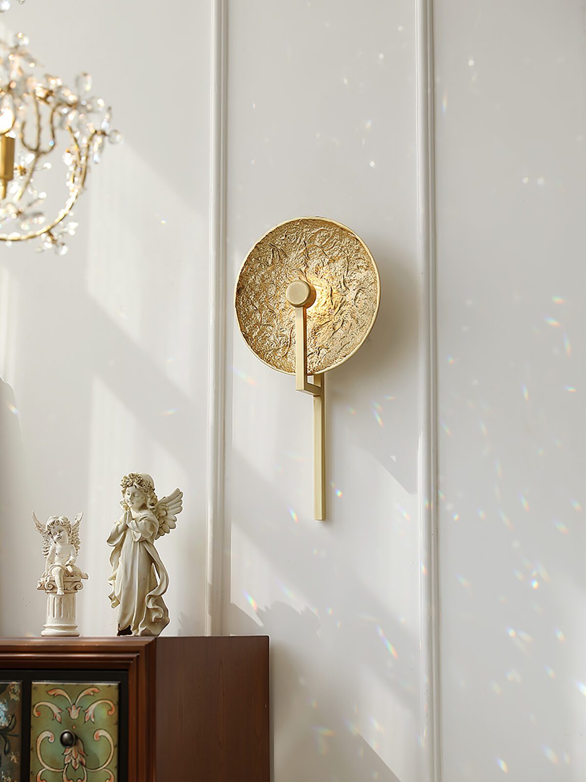 handcrafted-gold-brass-lunar-surface-integrated-led-wall-sconce-lighting