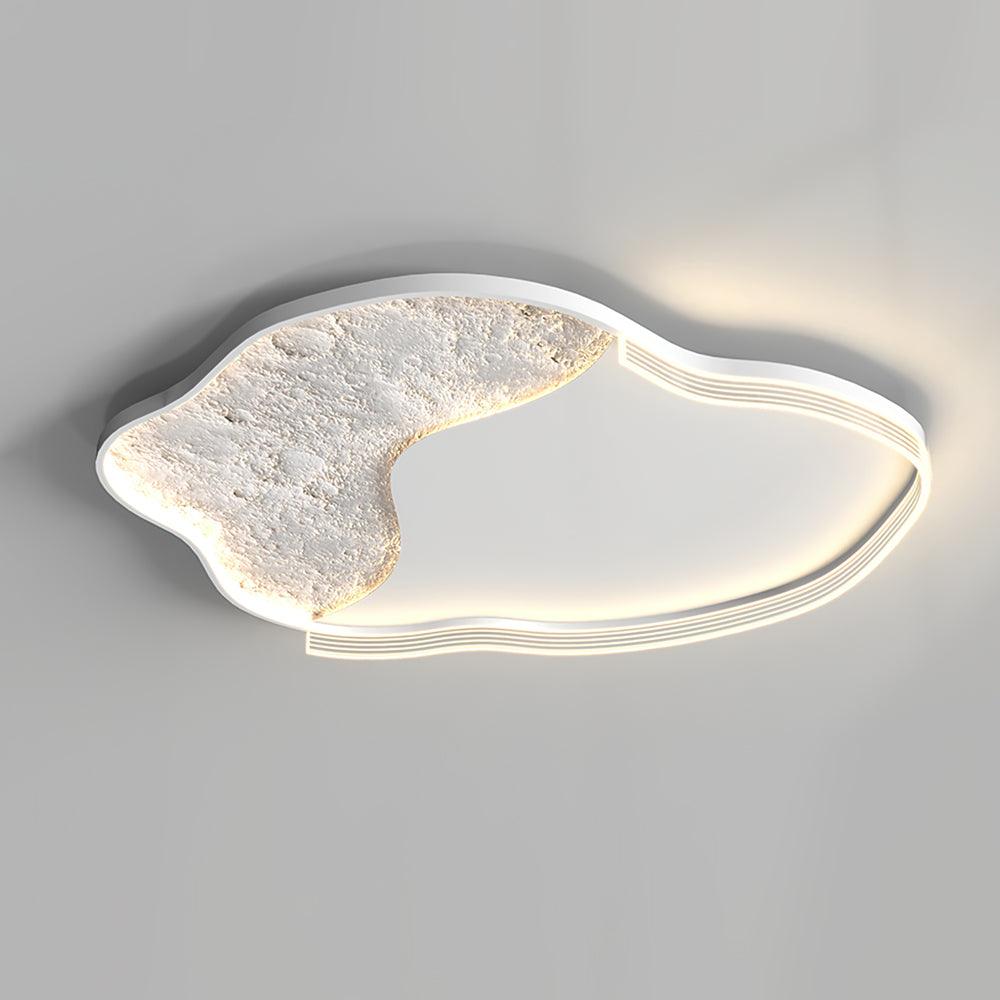 Modern Cloud Shape LED Ceiling Light Minimalist Acrylic Flush Mount Fixture for Bedroom