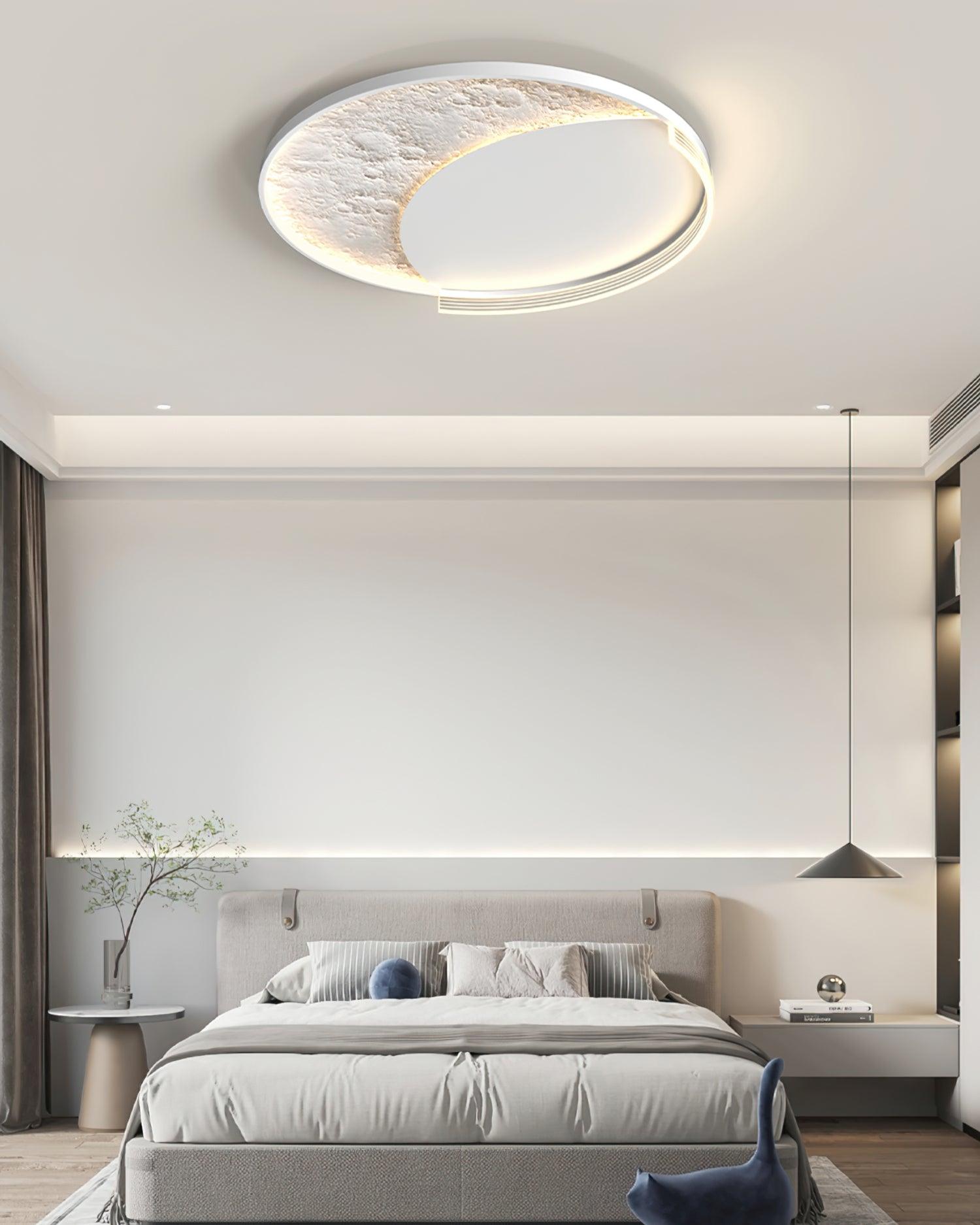 Modern Cloud Shape LED Ceiling Light Minimalist Acrylic Flush Mount Fixture for Bedroom
