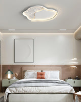 Modern Cloud Shape LED Ceiling Light Minimalist Acrylic Flush Mount Fixture for Bedroom